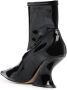 Casadei Cut leren enkellaarzen Zwart - Thumbnail 3