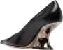 Casadei Elodie bewerkte pumps Zwart - Thumbnail 3