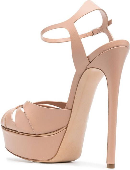 Casadei Felina sandalen Beige