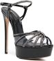 Casadei Flora C+C sandalen Zwart - Thumbnail 2