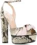 Casadei Flora Hydra sandalen Grijs - Thumbnail 2