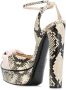 Casadei Flora Hydra sandalen Grijs - Thumbnail 3