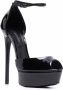 Casadei Flora stiletto sandalen Zwart - Thumbnail 2