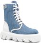 Casadei Generation C bikerlaarzen Blauw - Thumbnail 2