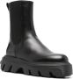 Casadei Generation C leren enkellaarzen Zwart - Thumbnail 2