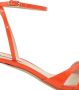 Casadei Geraldine 50mm leren sandalen Oranje - Thumbnail 2