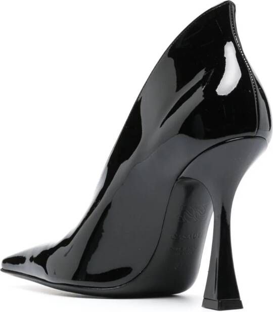 Casadei Geraldine pumps met vierkante neus Zwart