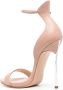 Casadei Leren sandalen Beige - Thumbnail 3