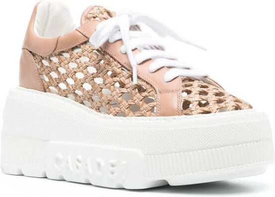 Casadei Low-top sneakers Beige