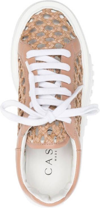 Casadei Low-top sneakers Beige