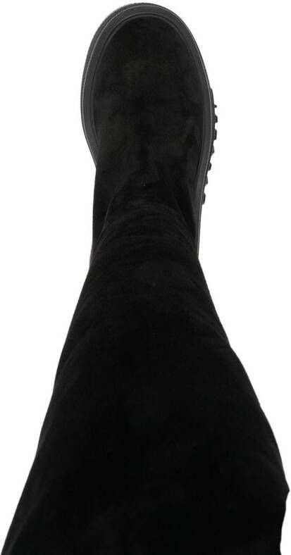 Casadei Nexus laarzen met plateauzool Zwart