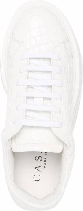 Casadei Nexus Lacroc sneakers met plateauzool Wit