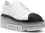 Casadei Nexus leren sneakers met plateauzool Wit - Thumbnail 2