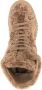 Casadei Nexus sneakers met fleece textuur Beige - Thumbnail 4