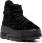 Casadei Nexus sneakers met fleece textuur Zwart - Thumbnail 2