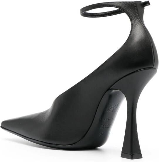 Casadei Nicla pumps met vierkante neus Zwart