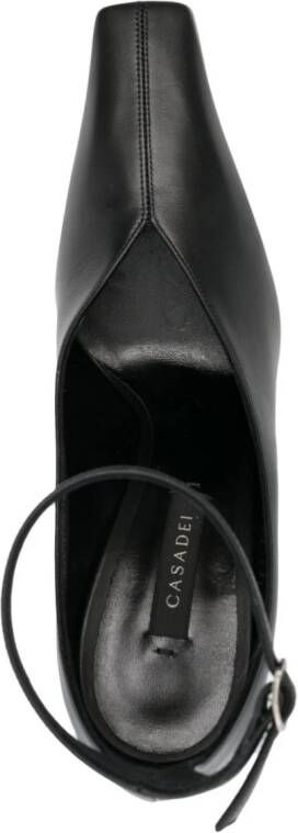 Casadei Nicla pumps met vierkante neus Zwart