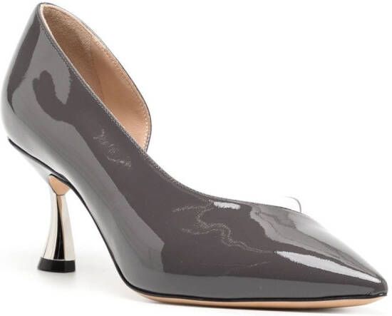 Casadei Pumps met puntige neus Grijs