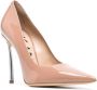 Casadei Pumps met puntige neus Beige - Thumbnail 2