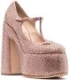 Casadei Pumps verfraaid met stras Roze - Thumbnail 2