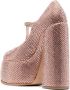 Casadei Pumps verfraaid met stras Roze - Thumbnail 3