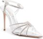 Casadei Sandalen met geknoopt detail Zilver - Thumbnail 2