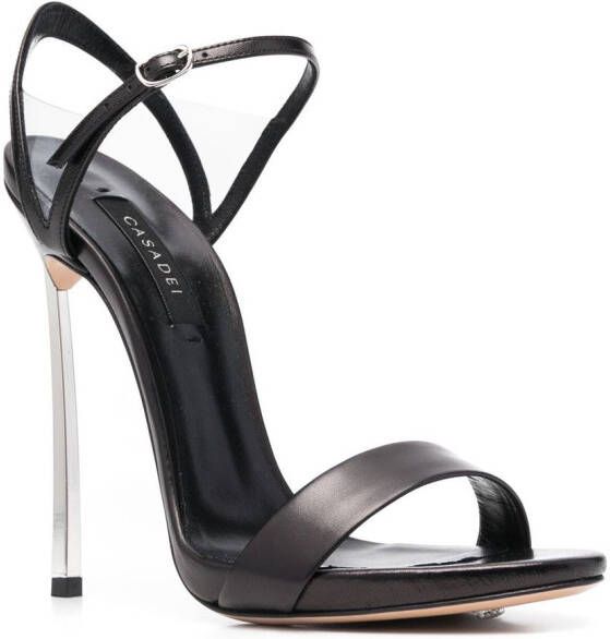 Casadei Sandalen met open neus Zwart