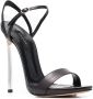Casadei Sandalen met open neus Zwart - Thumbnail 2