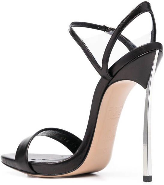 Casadei Sandalen met open neus Zwart