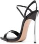 Casadei Sandalen met open neus Zwart - Thumbnail 3