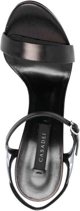 Casadei Sandalen met open neus Zwart