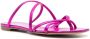 Casadei Slippers met metallic-effect Roze - Thumbnail 2