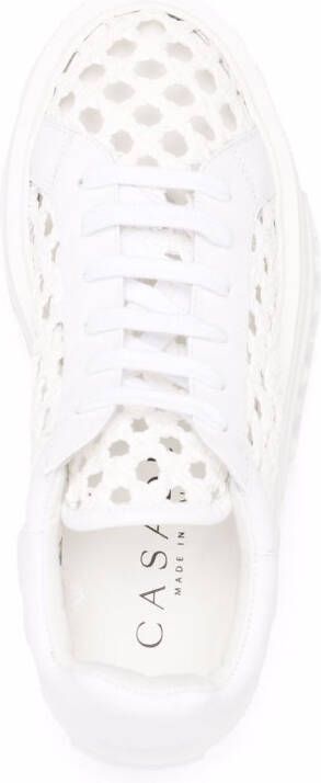 Casadei Sneakers met plateauzool Wit