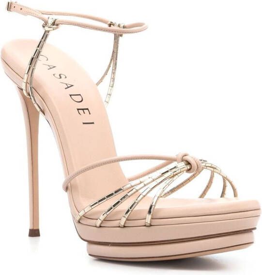Casadei Solm sandalen met plateauzool Roze