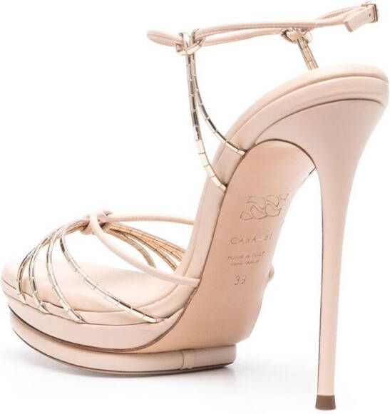 Casadei Solm sandalen met plateauzool Roze