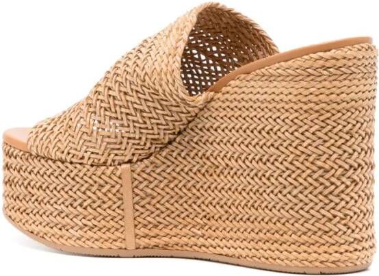 Casadei 130 mm Twiga muiltjes Bruin