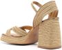 Castañer Sandalen met plateauzool Goud - Thumbnail 3