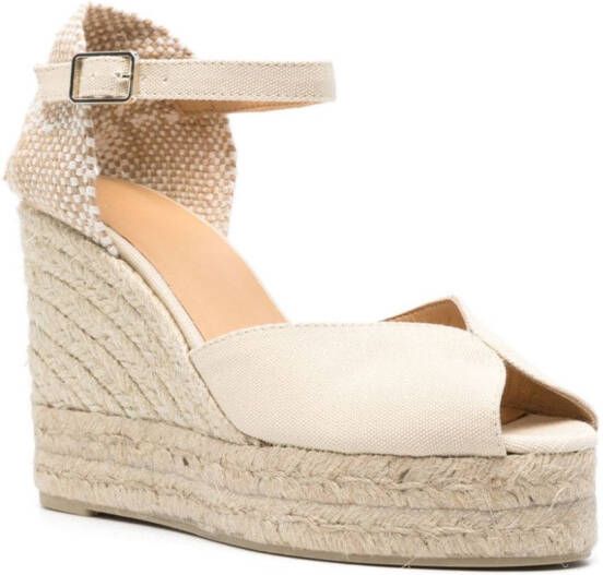 Castañer Bianca 105 espadrilles van raffia Beige