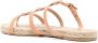 Castañer Sandalen met raffia zool Beige - Thumbnail 3