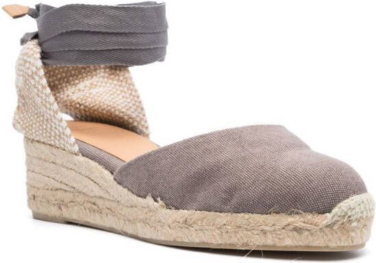 Castañer Carina canvas espadrilles Grijs