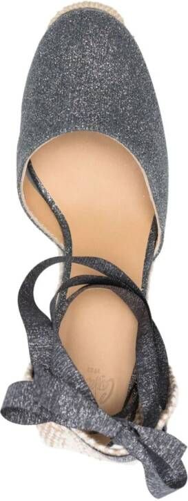 Castañer 90 mm Carina espadrilles Grijs