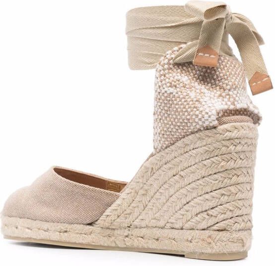 Castañer 90 mm Carina espadrilles Beige