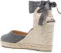 Castañer Carina espadrilles met sleehak Grijs - Thumbnail 3