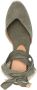 Castañer Carina espadrilles met sleehak Groen - Thumbnail 4