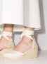 Castañer Carina espadrilles met sleehak Wit - Thumbnail 3