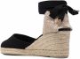 Castañer 80 mm Carina espadrilles Zwart - Thumbnail 3