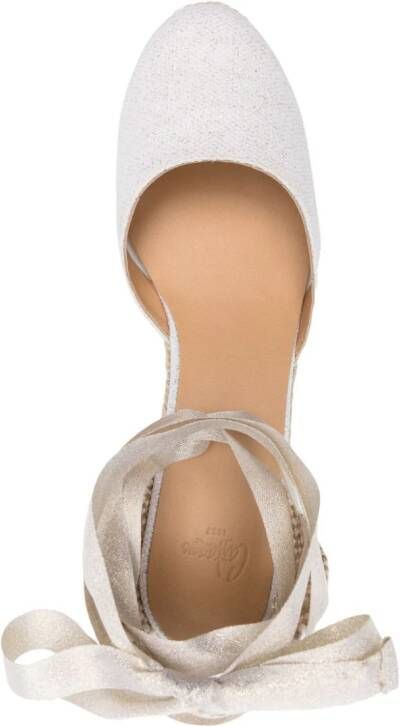 Castañer Carina 6 032 70mm espadrilles Wit