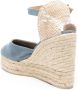 Castañer Carol 110mm espadrilles Blauw - Thumbnail 3