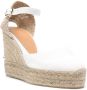 Castañer Carol 110mm espadrilles Wit - Thumbnail 2