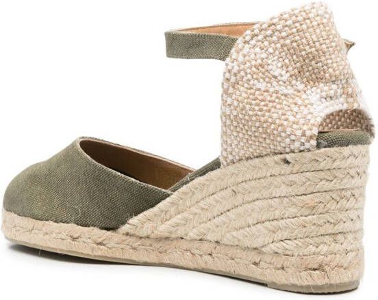 Castañer Carina espadrilles Groen